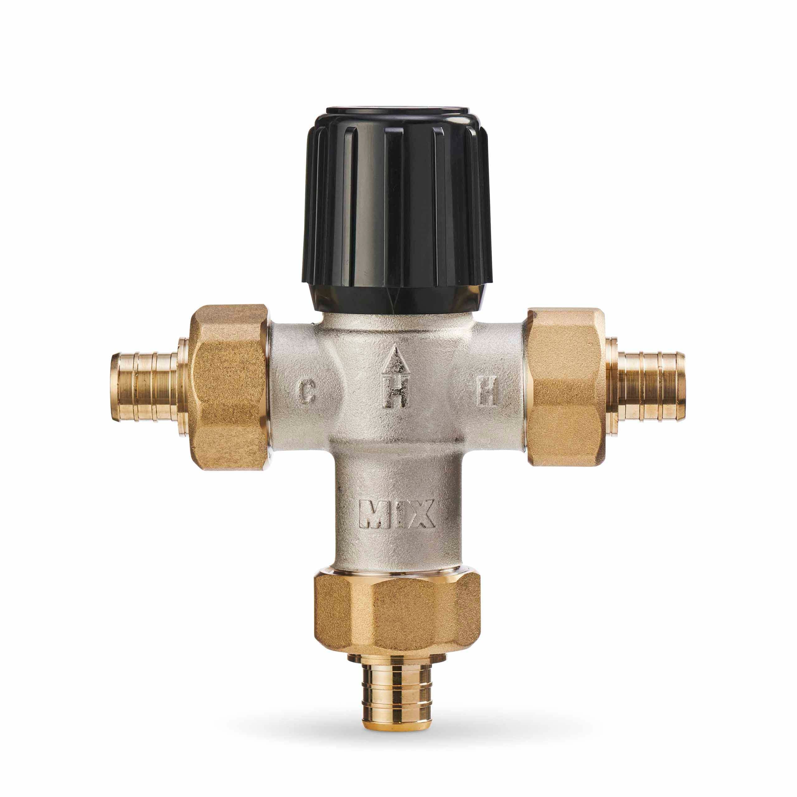 Resideo AM101R-UPEX-1/U 3/4 in Union PEX Mixing Valve R - Heat Only