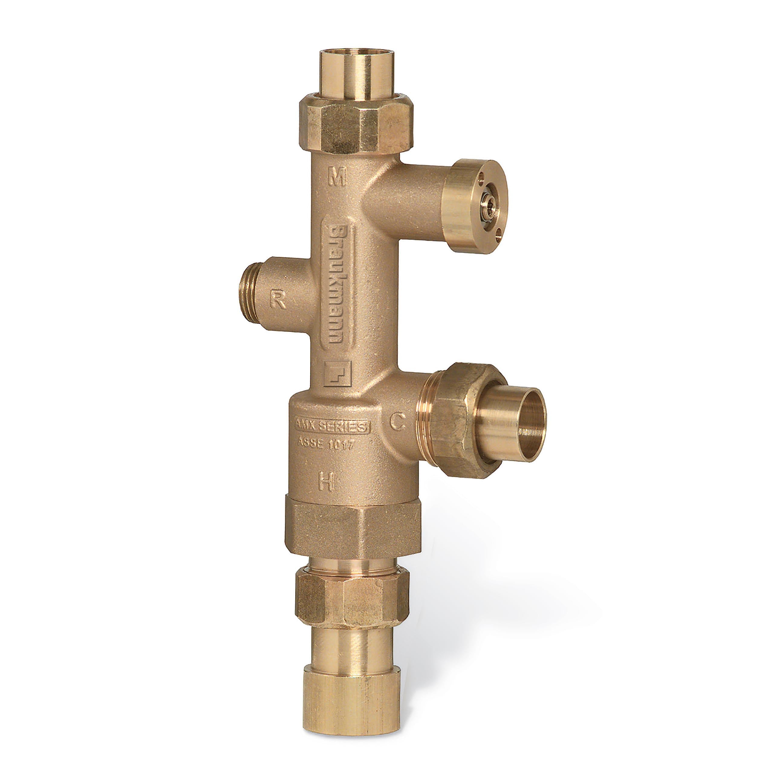 Resideo AMX101-US-1LF/U 3/4 in Union Sweat DirectConnect Mixing Valve LF