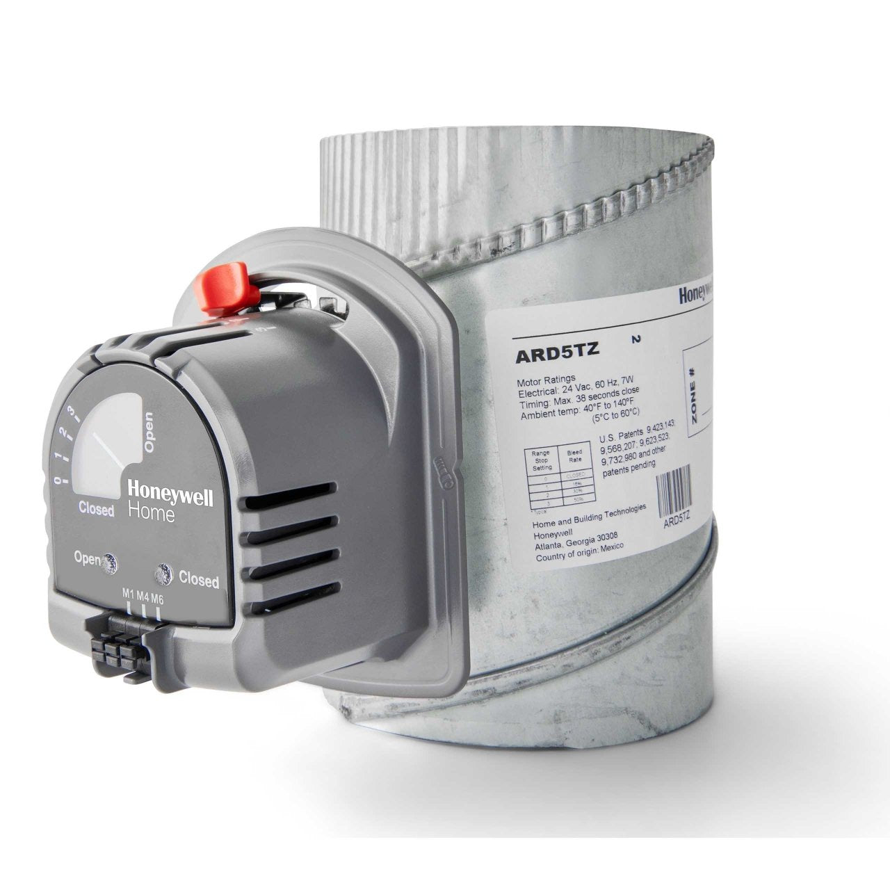 Resideo ARD20TZ/U 20" Round Automatic TrueZONE Damper