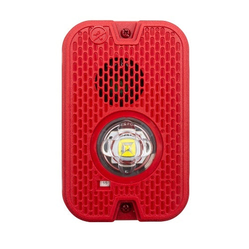 System Sensor P2GRKLED-B Outdoor LED Horn Strobe FIRE/FEU