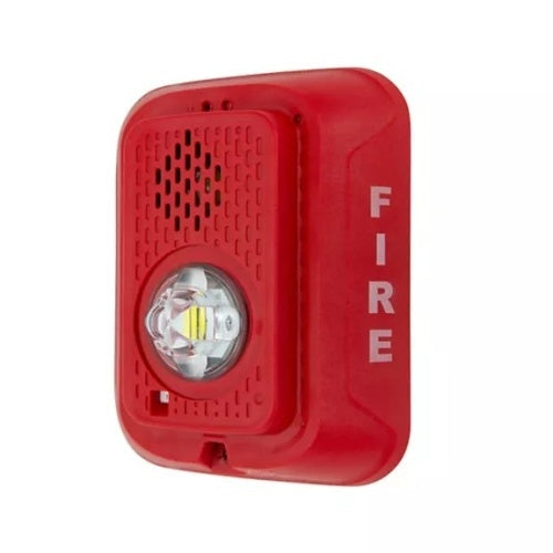 System Sensor P2RLED LED Horn Strobe Wall Mount Red