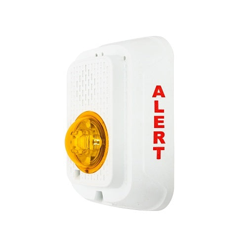 System Sensor SWLED-ALERT L-Series wall-mount strobe light with bright LED illumination for warning alerts and safety signaling.