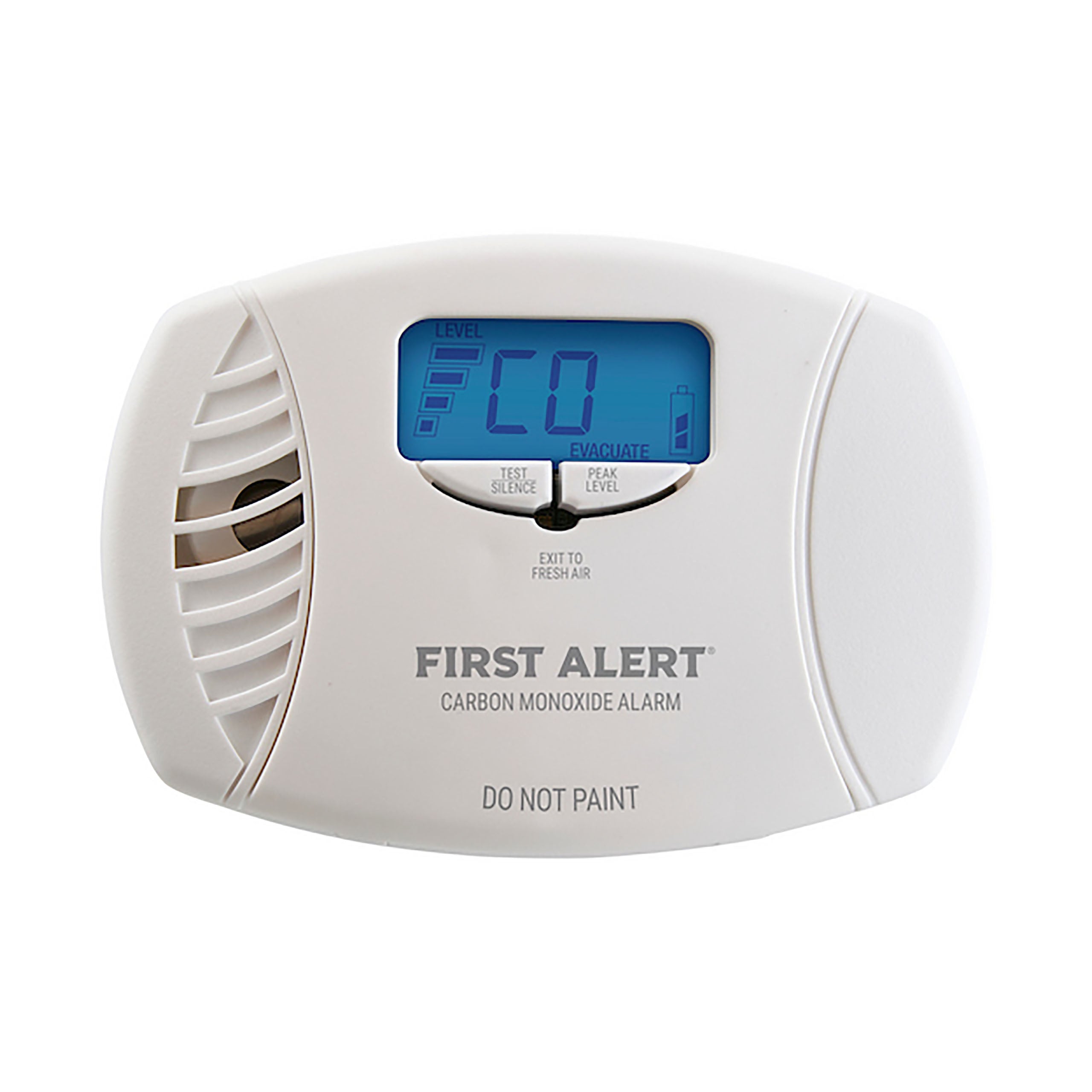 First Alert CO3-P01D-T Plug-In Carbon Monoxide Alarm with Battery Backup & Digital Display