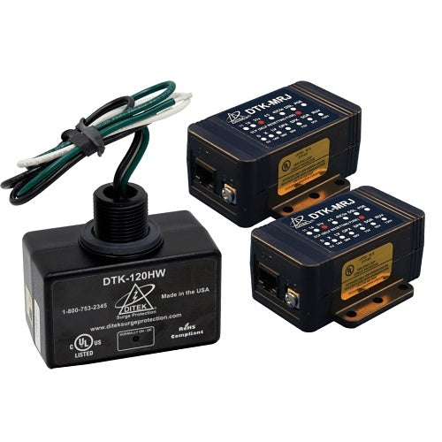 DITEK DTK-FPK1 Fire Alarm System Surge Protection Kit