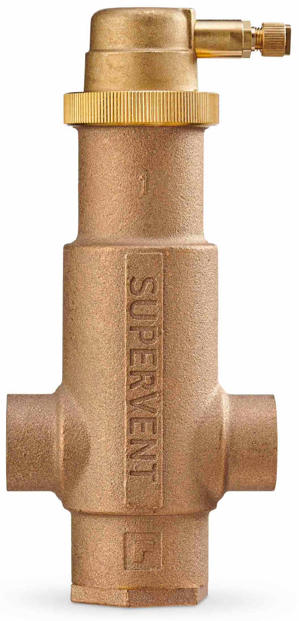 Resideo PV075/U 3/4" NPT Supervent Air Eliminator, PV075