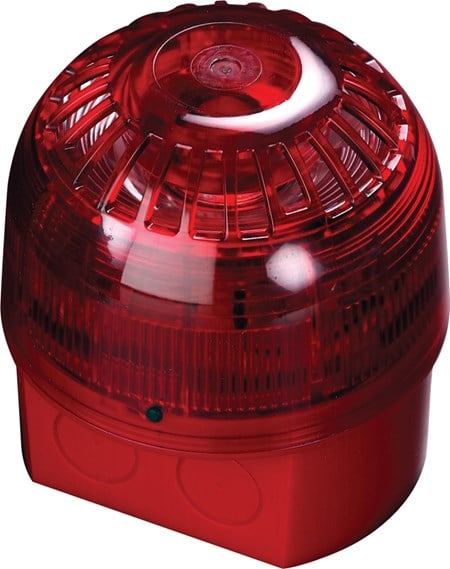 Apollo 55000-017APO AlarmSense Open-Area Sounder VID - Red Body (Red Flash)