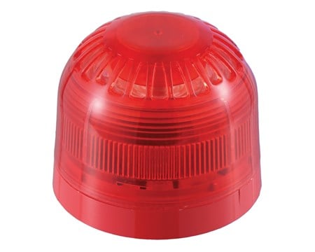 Apollo 29600-323 Conventional OpenArea Sounder VID  Red Body Red Flash