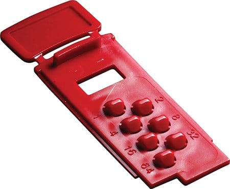 Apollo 29600-399 XPander Address Card XPERT 7  Red