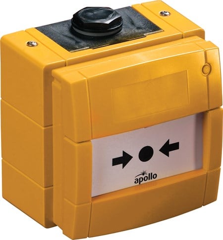 Apollo 55100-004APO Conventional Manual Call Point - Outdoor - Yellow (without LED)