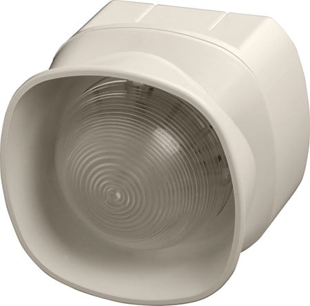 Apollo 55000-294APO XP95 Open-Area Multi-Tone Sounder VID - White Body (Red Flash) - Isolating