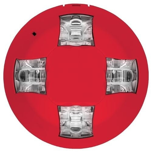 Kidde EGCVHRN Genesis LED ceiling strobe, red, no marking