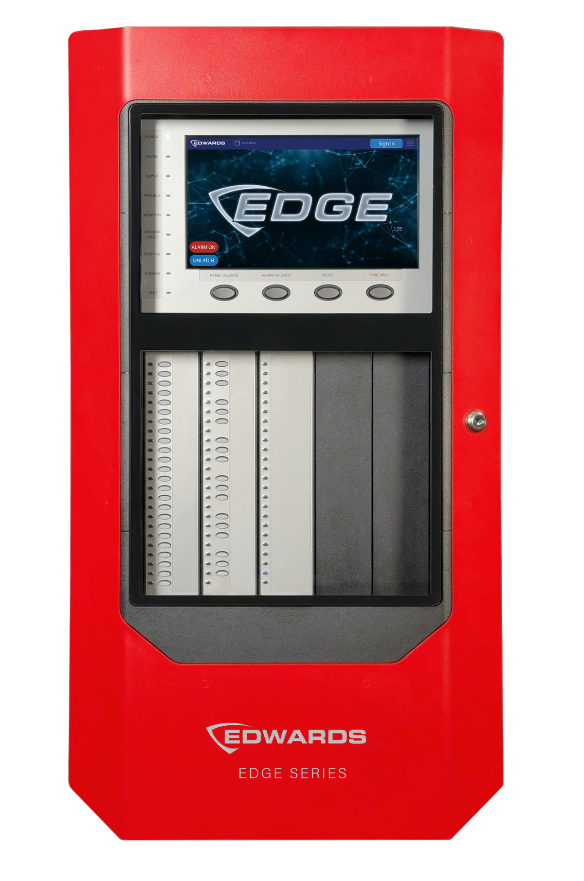 Edwards EDGE-ML-R Four Loop System with One Built-in 250-point Loop 110V/220V Red Door EDGE Series