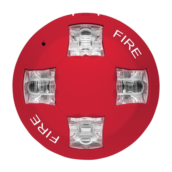 Edwards GCFR-VM Ceiling Strobe, Red, Fire Marking - image 1