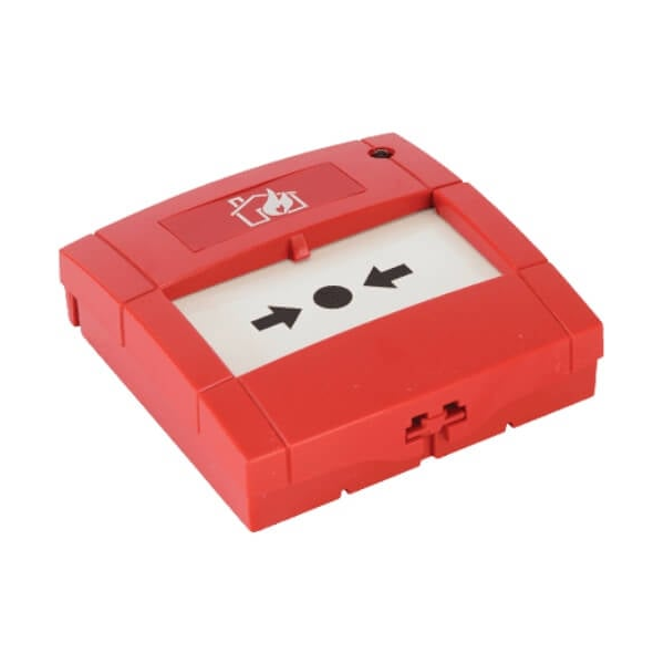 Edwards SIGI-271 Intelligent Break Glass Call Point, Signature Series, English Markings - image 1