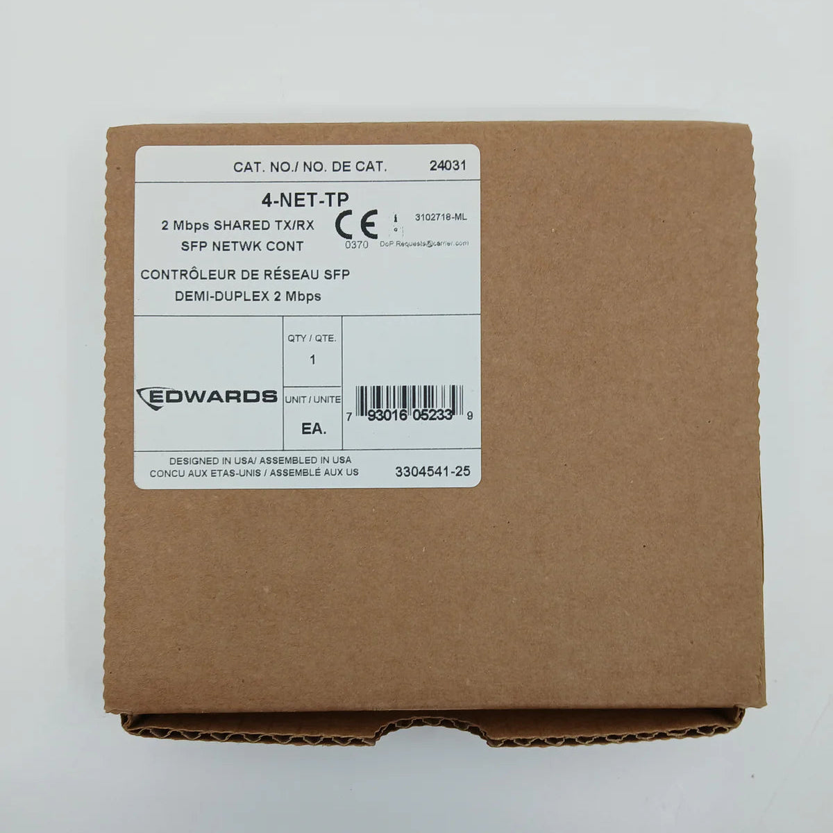 Edwards 4-NET-TP Network Module