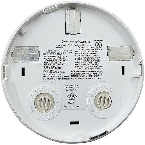 Fire-Lite H365HT Addressable Heat Detector Includes Base