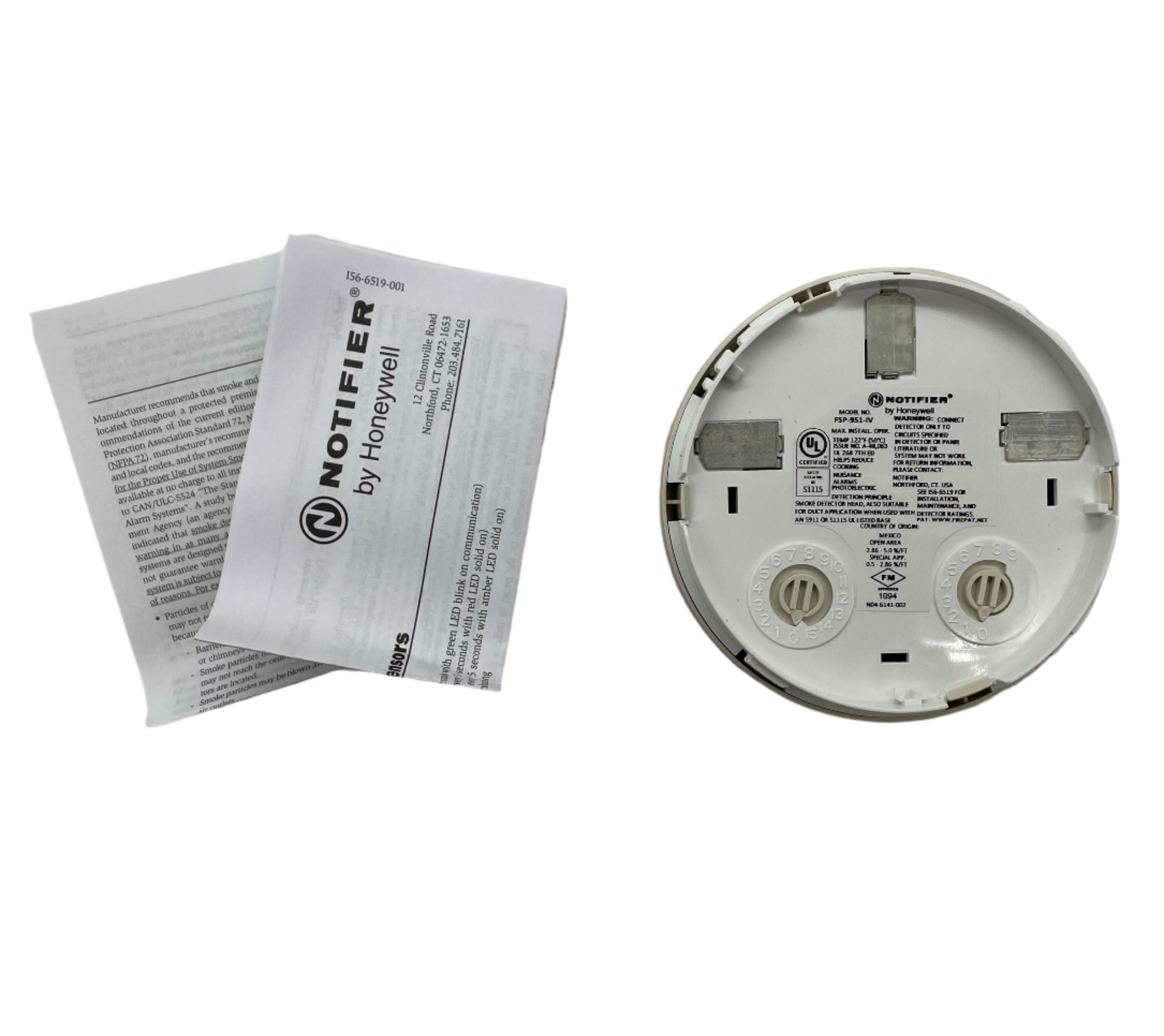 Notifier FSP-951-IV: Advanced Plug-In Smoke Sensor