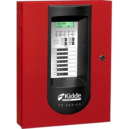 Kidde FX-5R Zone Conventional Fire Alarm Control Panel, Red