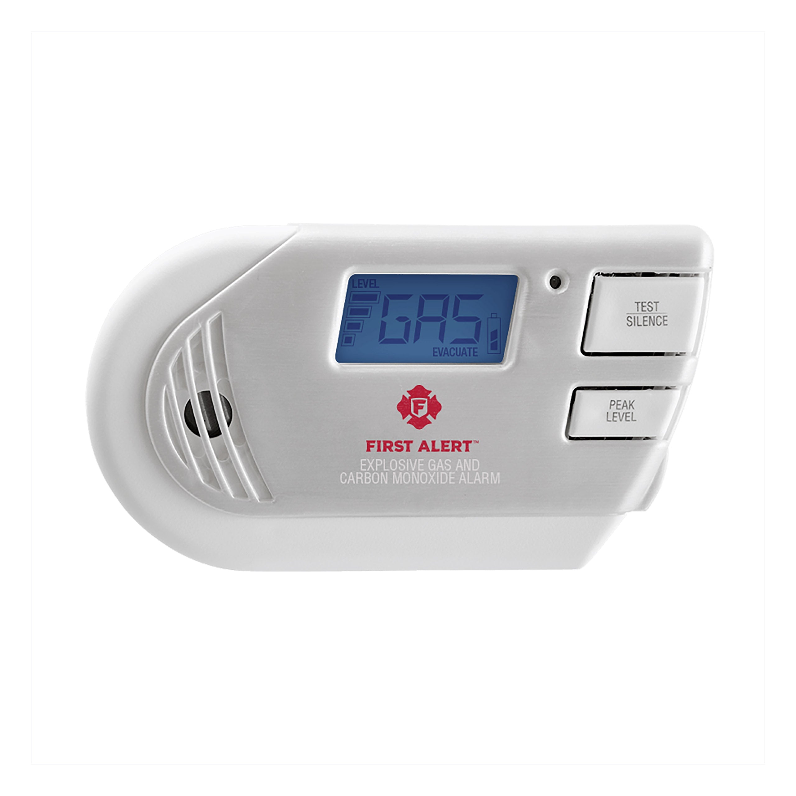First Alert GCO1CN Combination Explosive Gas and Carbon Monxide Alarm with Backlit Digital Display