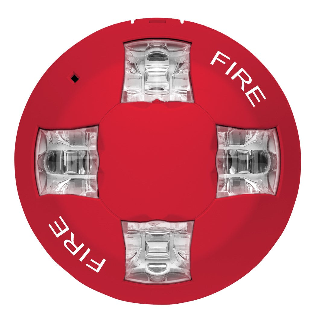 Edwards GCVRF Ceiling Mount Strobe Red - image 2