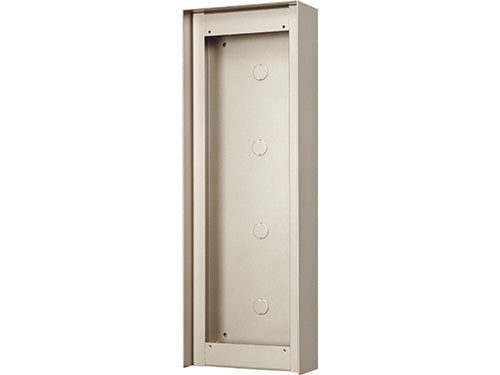 Aiphone GT-104HB 4-Module hooded surface mount box (for 1×4 layout).