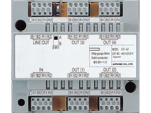 Aiphone GT-4Z 4-Way Video Distribution Adaptor