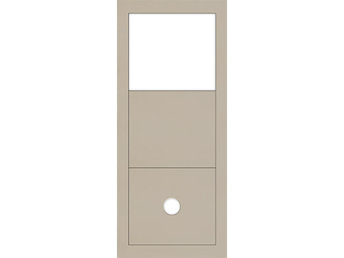 Aiphone GT-OP3 3-Module Postal Lock with Frame