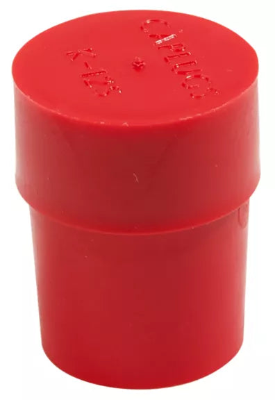 System Sensor P48-21-00 end cap for metal sampling tube used in fire alarm systems, shown in high-resolution image.