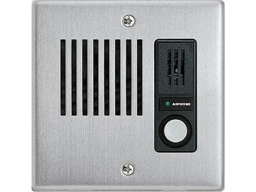 Aiphone IE-JA Flush Mount Door Station, Stainless Steel Cover