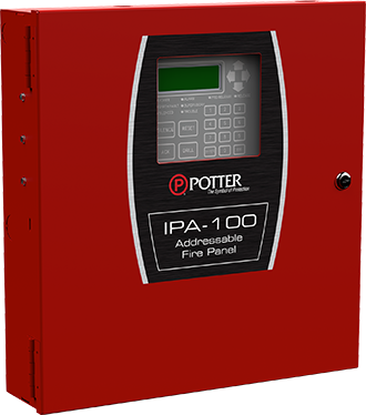 Potter IPA-100 100 Point Addressable Fire, Releasing Panel