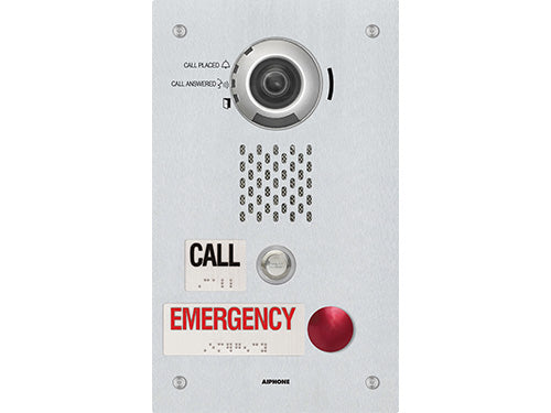 Aiphone IX-DVF-2RA SIP Compatible IP Video Emergency Station