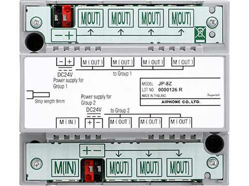 Aiphone JP-8Z Distribution Adaptor for Video Sub Stations