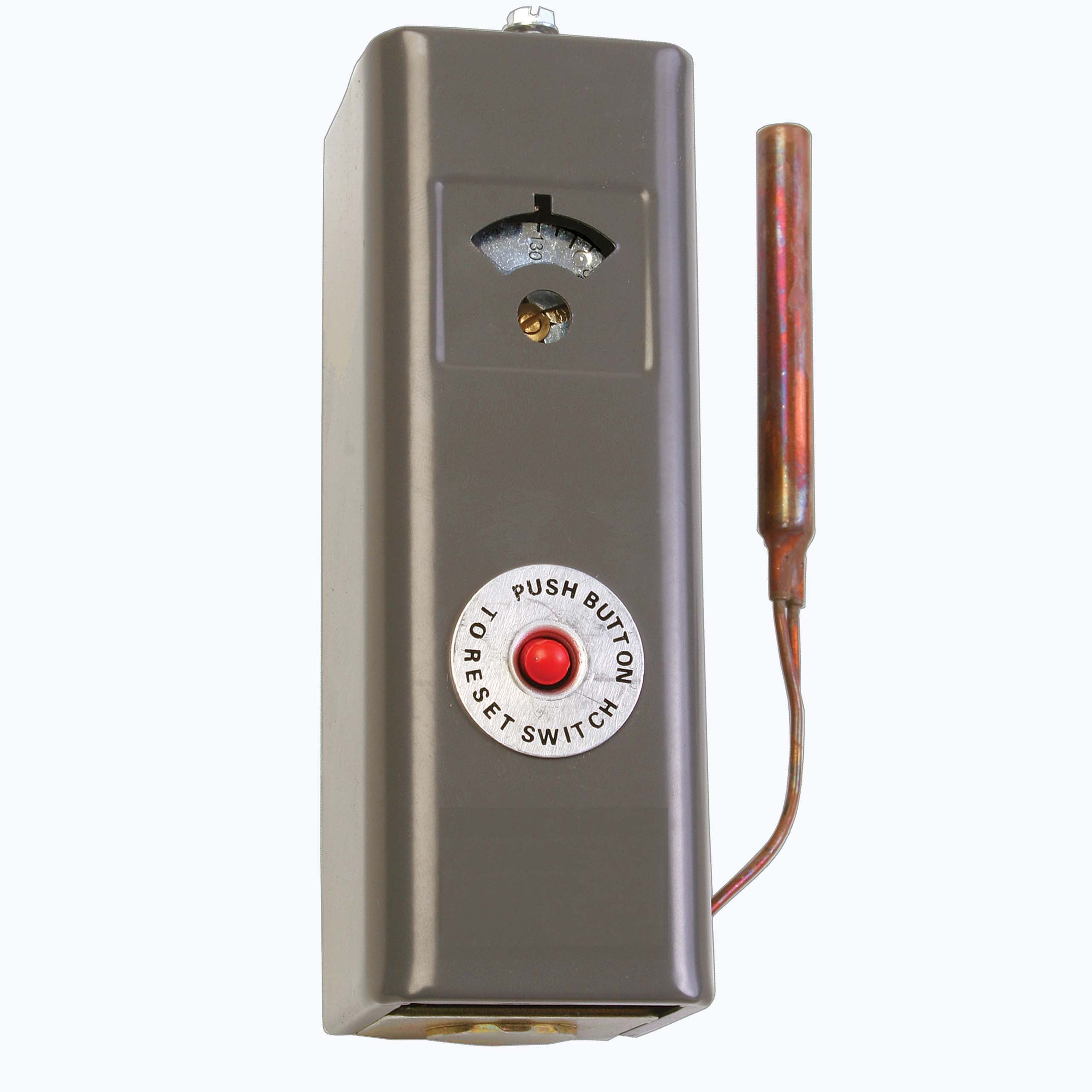 Resideo L4006E1042/U High Limit, Manual Aquastat Controller w/ 130-Degree(F) to 270-Degree(F) Operating Temp, L4006E1042