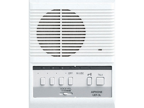 Aiphone LEF-3L Analog 3-Channel Master Station with Selective Door Release