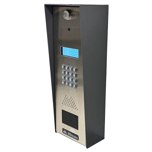 Mircom TX3-2000-4UR-C TX3 reinforced slim line voice access fire alarm system with control panel and emergency communication features.