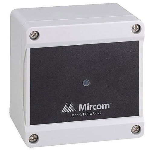 Mircom TX3-WRR-22 TX3 Series 2-Channel Wiegand Receiver, 100' Range - The Fire Alarm Supplier