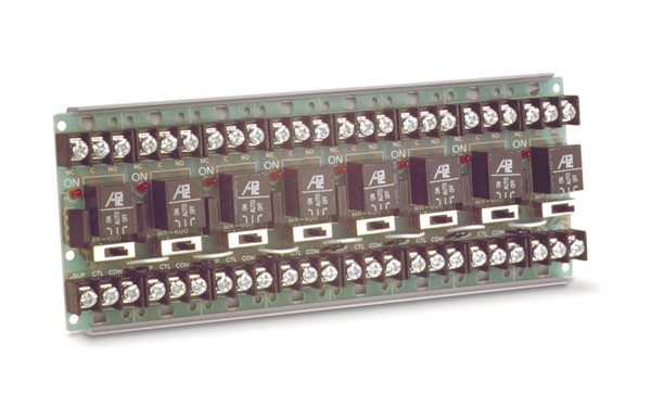 APC MR-608/T MR-600 Series Override Relays, SPDT, 8 Module Position, Track Mount
