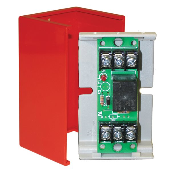 APC MR-701/C/R MR-700 Series 12VDC/ 24VDC Relays, SPDT, 1 Module, Red Can