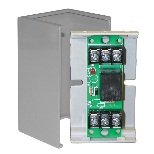 APC MR-701/C MR-700 Series 12VDC/ 24VDC Relays, SPDT, 1 Module, Grey Can