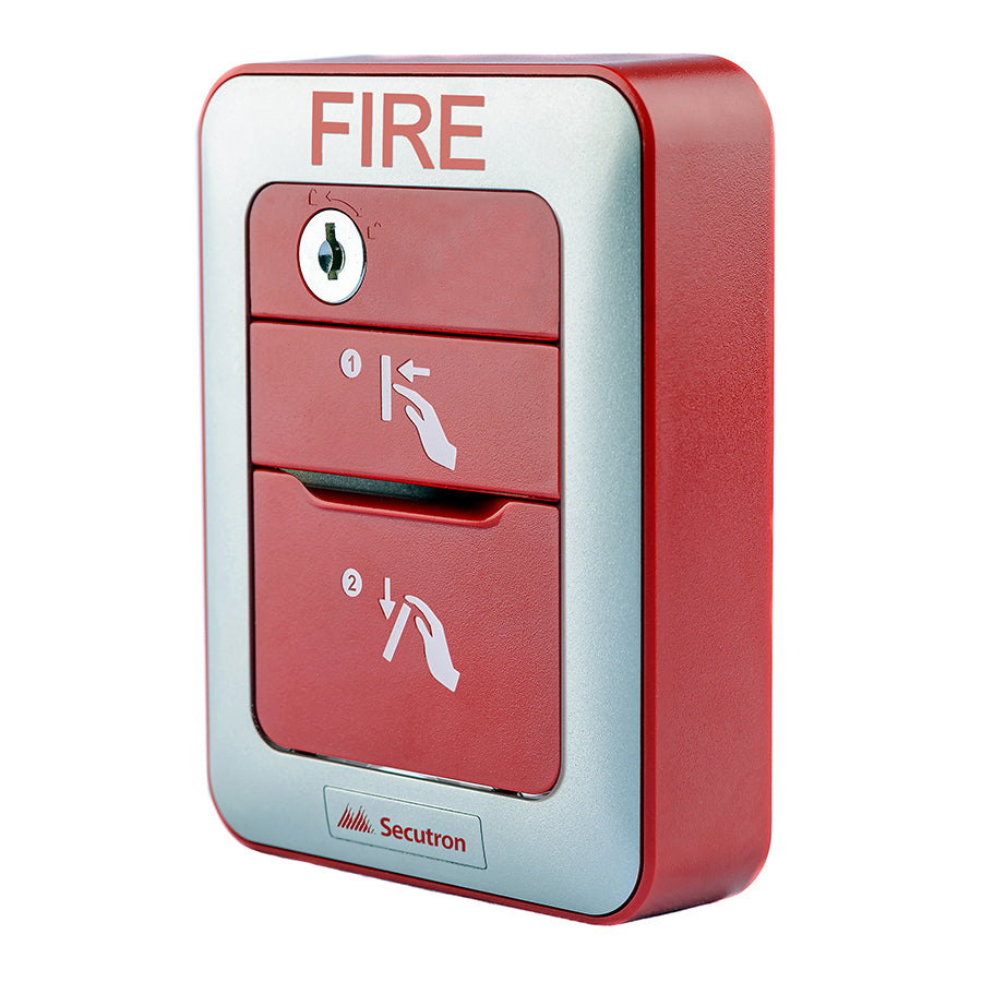 Secutron MRM-810U-EN Conventional Manual Pull Station - The Fire Alarm Supplier