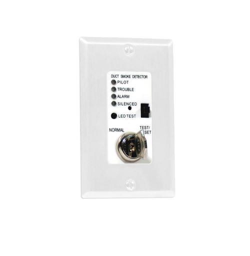 APC MSR-100R/W Indicator/Control Assembly with White Single Gang Cover Plate