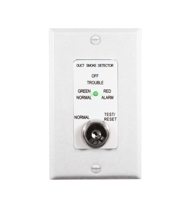 APC MSR-50RK/W Remote with Key Test/reset, Single Gang Cover Plate, White