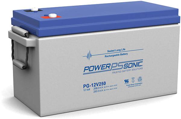 Power Sonic PG-12V250 M8 PG-12V250 M8;LongLife;262AH 20hr Cap
