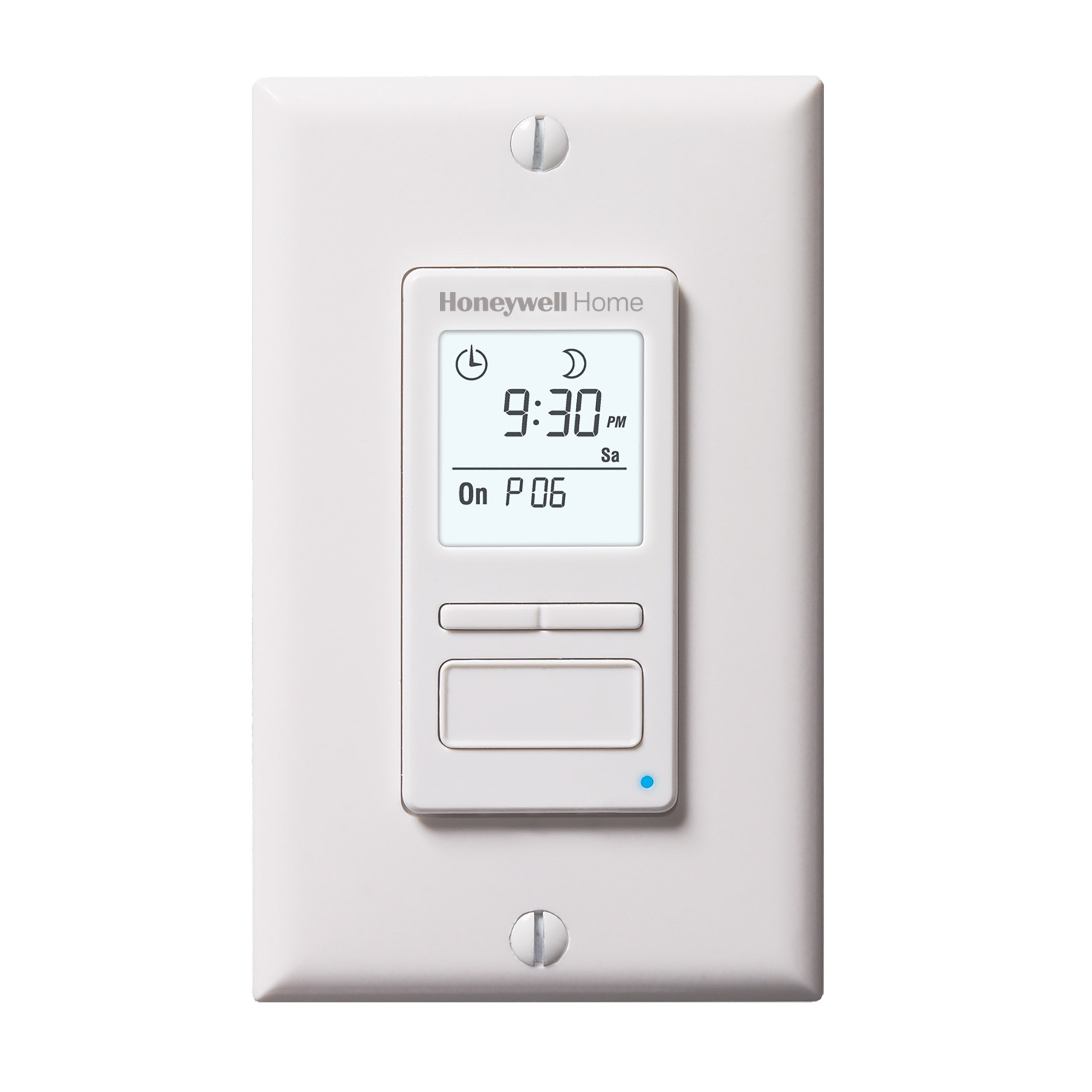 Resideo PLS750C1000/U EconoSwitch 7-Day Programmable Wall Switch w/ Solar Timetable (White)