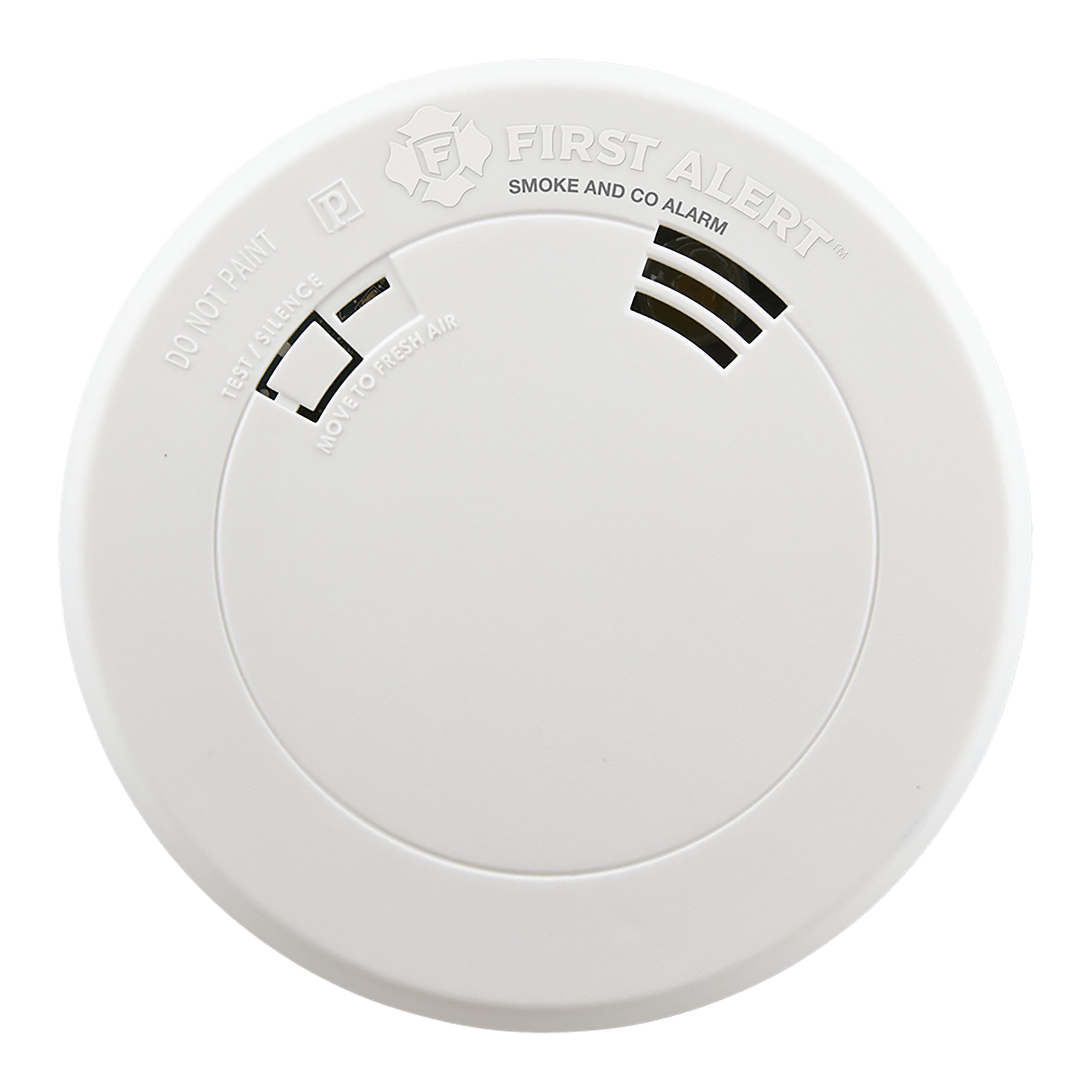 First Alert PRC700V Low Profile Battery Powered Photoelectric Smoke and CO Combo Alarm with Voice Alerts
