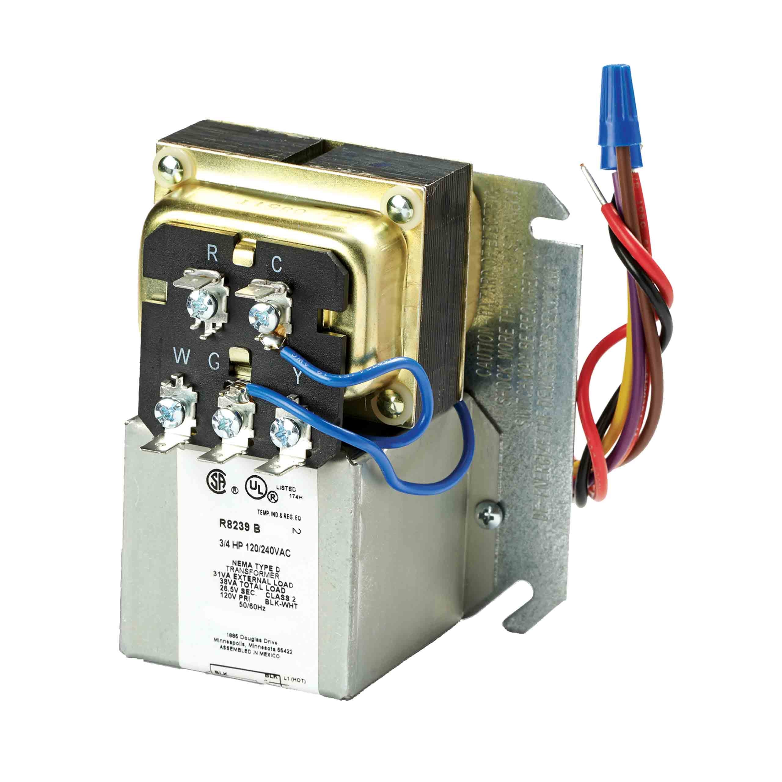 Resideo R8239A1003/U 40 VA Fan Center with SPDT Switching Action