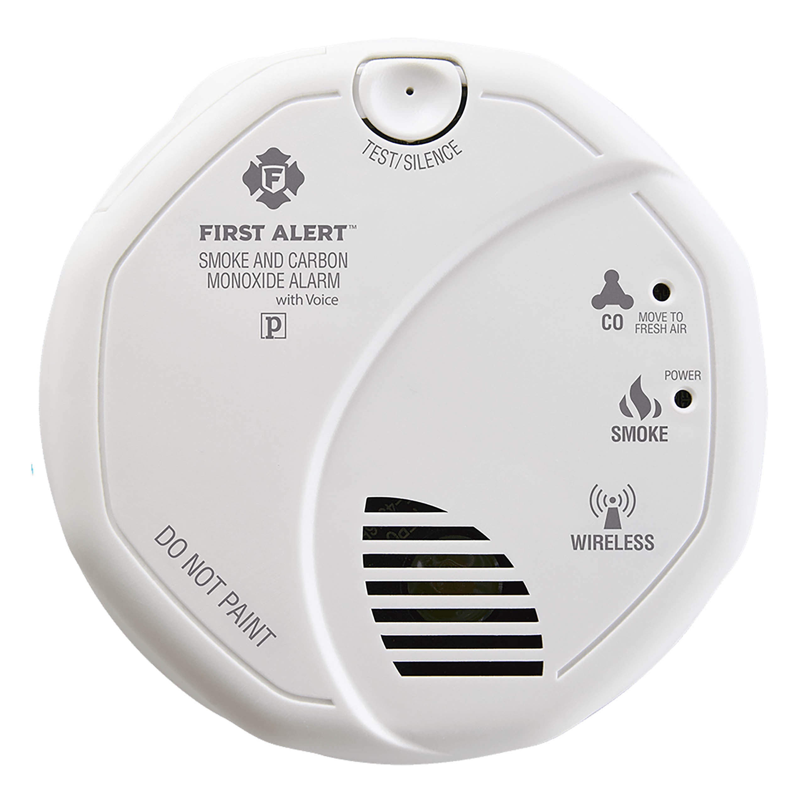 First Alert SCO501CN-3ST Wireless Interconnected Combination Smoke and Carbon Monoxide Alarm with Voice Alerts