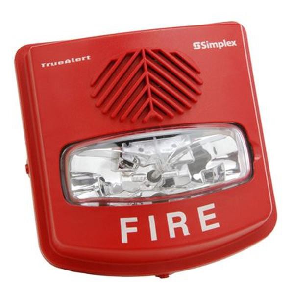 Autocall A4906-9131 TrueAlert Weatherproof Multi-Candela Horn Strobe, Wall Mount, Red - image 1