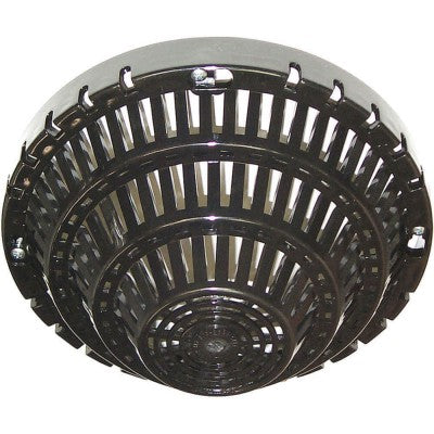 STI-8100-BK Smoke Detector Cover Polycarbonate Black - The Fire Alarm Supplier