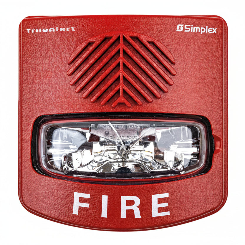 Simplex Pre Truealert Simplex 4906-9131 Truealert Weatherproof Multi-Candela Horn Strobe ...